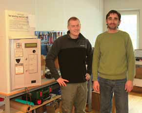 Allan Rise and Anders Buch, Support Technichians
