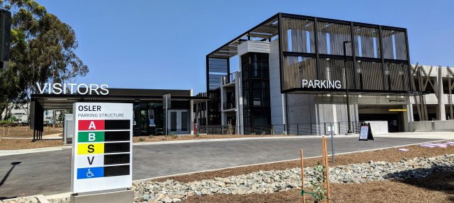 University of California San Diego Choose Park Assist Parking Guidance