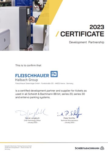 2023 Certificate